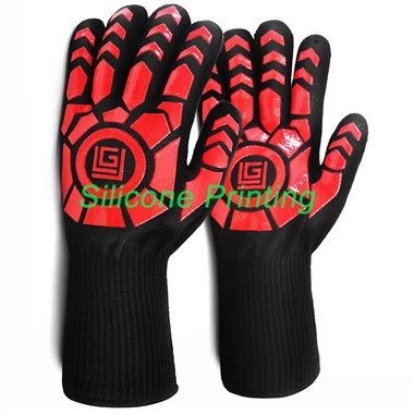 دستانے کی پرنٹنگ کے لیے سلیکون