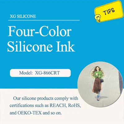 چار-رنگین سلیکون انک